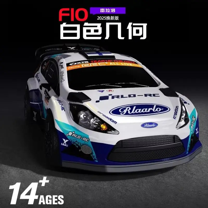 Rc Rally Car 1/10 F10 4wd Rtr Rc Simulation Racing Drift Off-Road Vehicle Model Rally Car 2.4g Remote Control Car Adult Boy Toys
