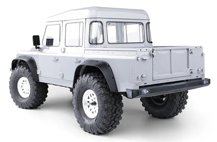 Metal Simulation 4 Doors DIY Pickup Truck Body Shell 313mm Wheelbase for 1/10 RC Crawler Car Traxxas TRX4 Defender RD110 Parts