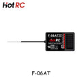 HOTRC 2.4Ghz F-04A F-06A F-08A F-01A F-04AT F-06AT F-08AT F-01AT with Gyro Light 4/6/8Ch Receiver for Hotrc Transmitter RC Parts