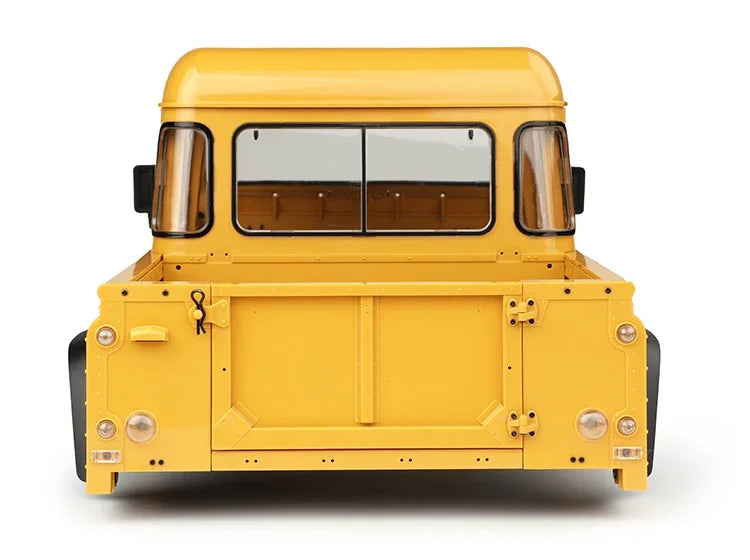 Metal Simulation 4 Doors DIY Pickup Truck Body Shell 313mm Wheelbase for 1/10 RC Crawler Car Traxxas TRX4 Defender RD110 Parts