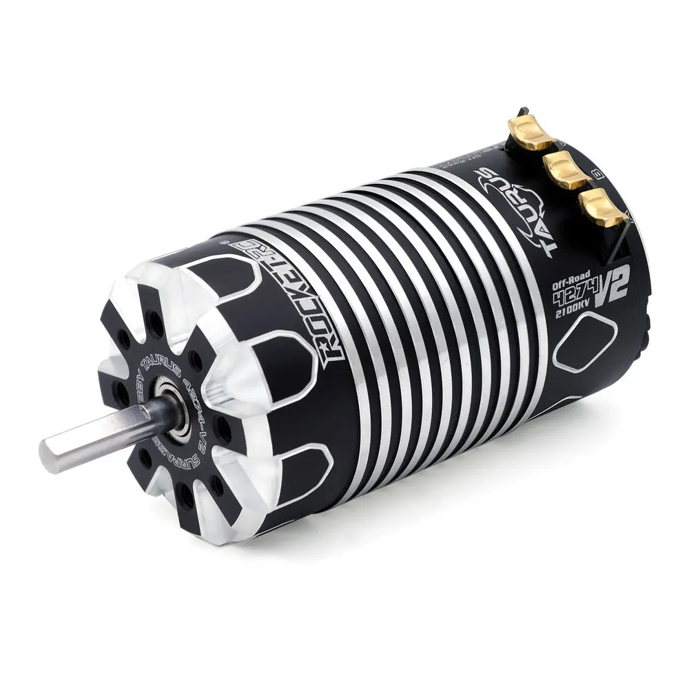 ROCKET-RC Sensored Brushless Motor 4274/4268 V2 Waterproof 5.0mm for 1/8 Wltoys HSP Traxxas Arrma RC Off-Road Buggy Racing Cars