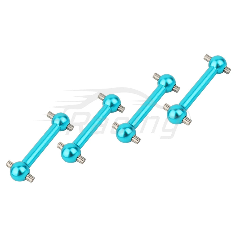 Metal Suspension Arms Steering Knuckle Gearbox Housing Motor Mount CVD Shaft for Tamiya TT01 TT-01 1/10 RC Car Upgrade Parts