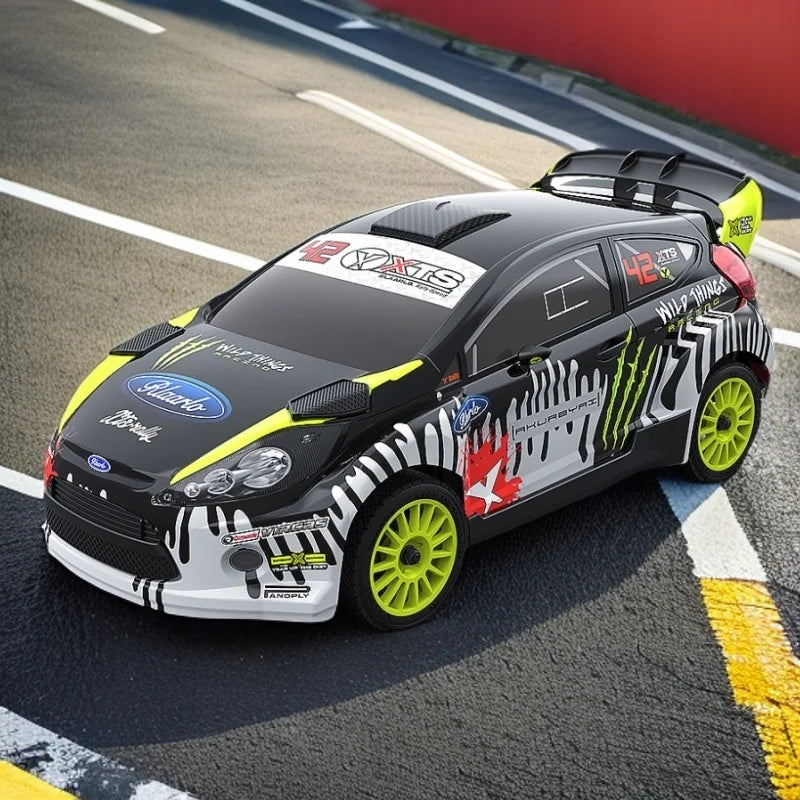 Rc Rally Car 1/10 F10 4wd Rtr Rc Simulation Racing Drift Off-Road Vehicle Model Rally Car 2.4g Remote Control Car Adult Boy Toys