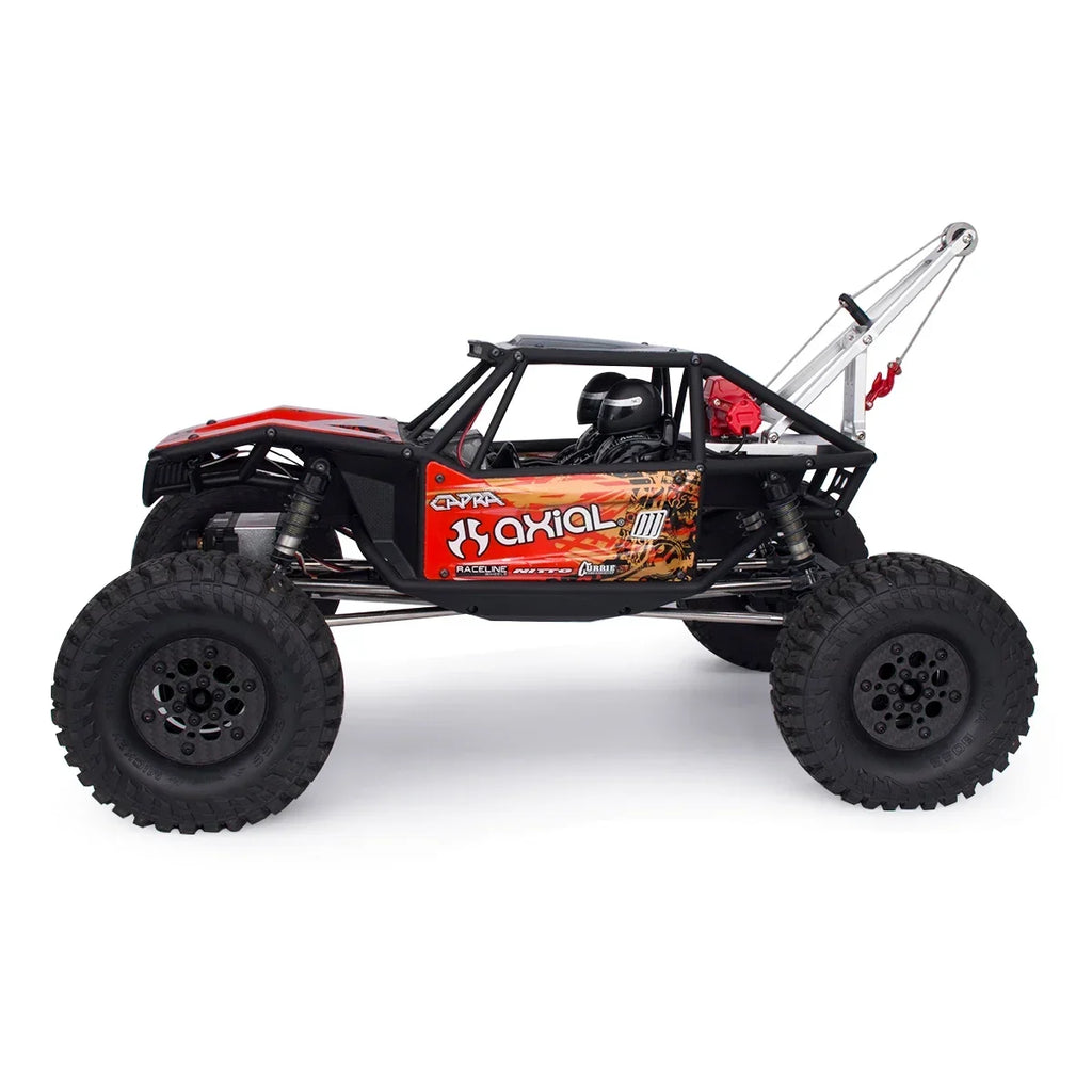 CNC Aluminium RC Wrecker Tow Truck Crane Arm kit Simulation for 1/10 Car Crawler Axial Capra 1.9UTB Trail Buggy Upgrade parts