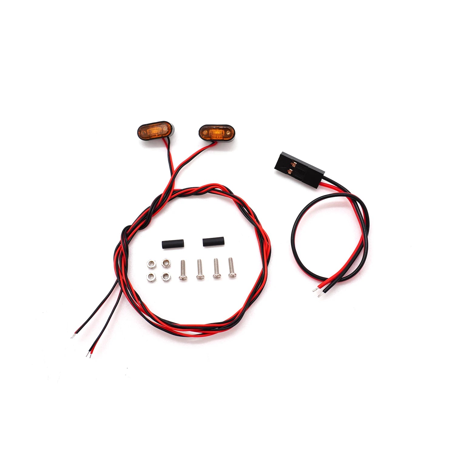 YSIDO RC Car Turn Signal Led Warning Lights Marker Lights for 1/10 TRX4 Defender Bronco SCX10 1/14 Tamiya S cania Actros Volvo
