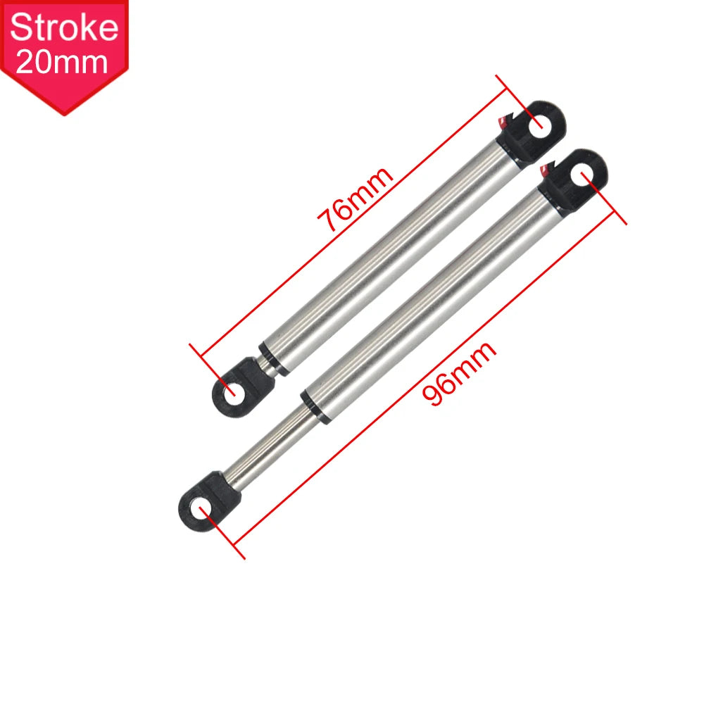 New All Metal Short Stroke Push Rod Simulation Cylinder 10/15/20/25mm Travel 3V-6V Putter For Toy Building Blocks RC Model