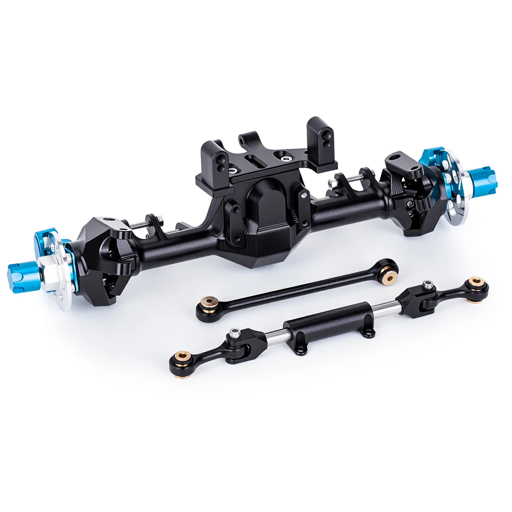 HooCrawler CNC Aluminum SCX24 RC Crawler Axles +9mm Straight Axles for 1/24 RC Crawlers SCX24 90081 C10 JEEP Gladiator