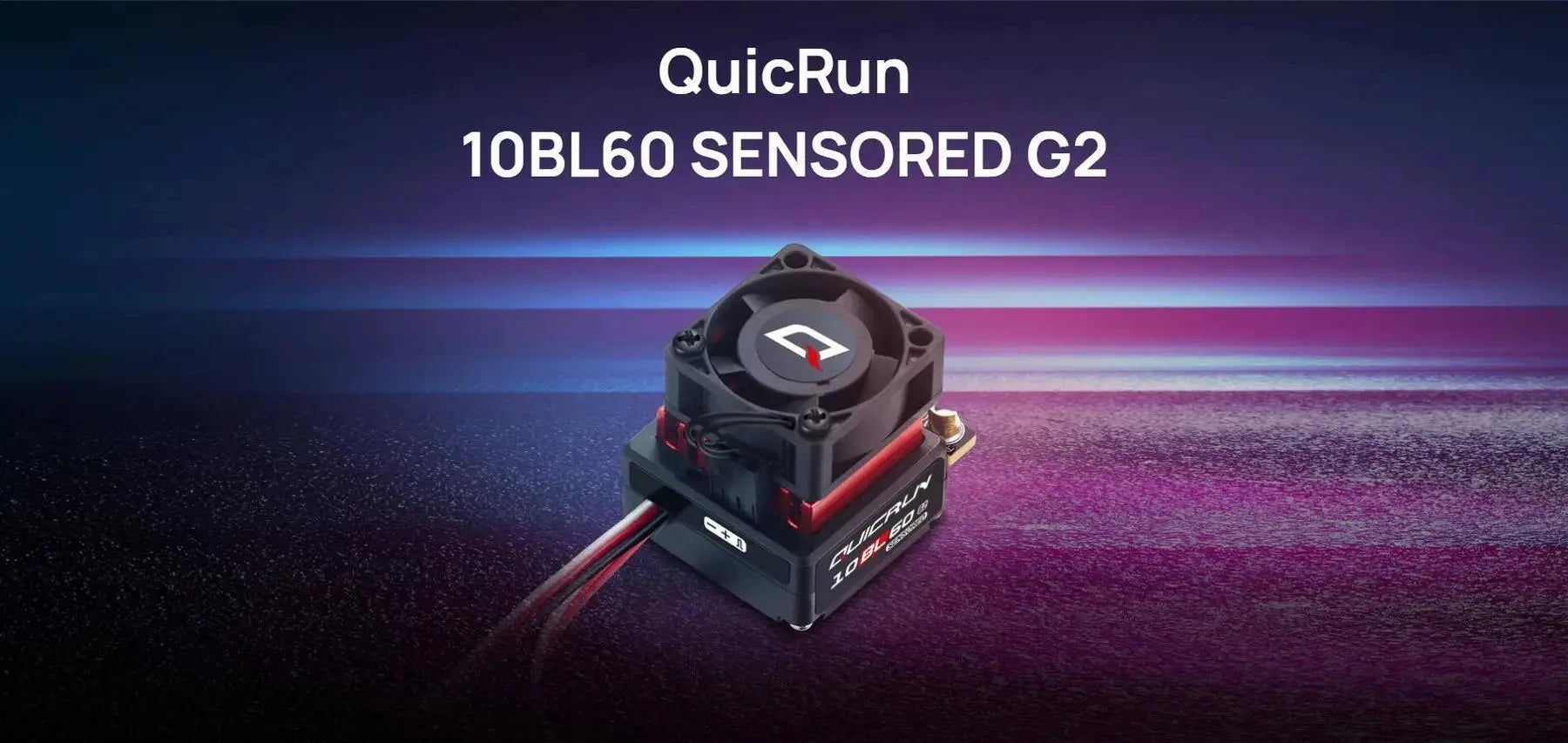 Hobbywing QUICRUN Sensored 10BL120 G2 120A /10BL60 60A 2-3S Lipo Brushless ESC For 1/10 RC Racing Car