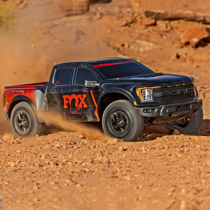 Traxxas 1:10 Raptor R 4*4 F150 Ultimate Four-Wheel Drive Brushless Short Card Remote Control Off-Road Vehicle Desert Short Card