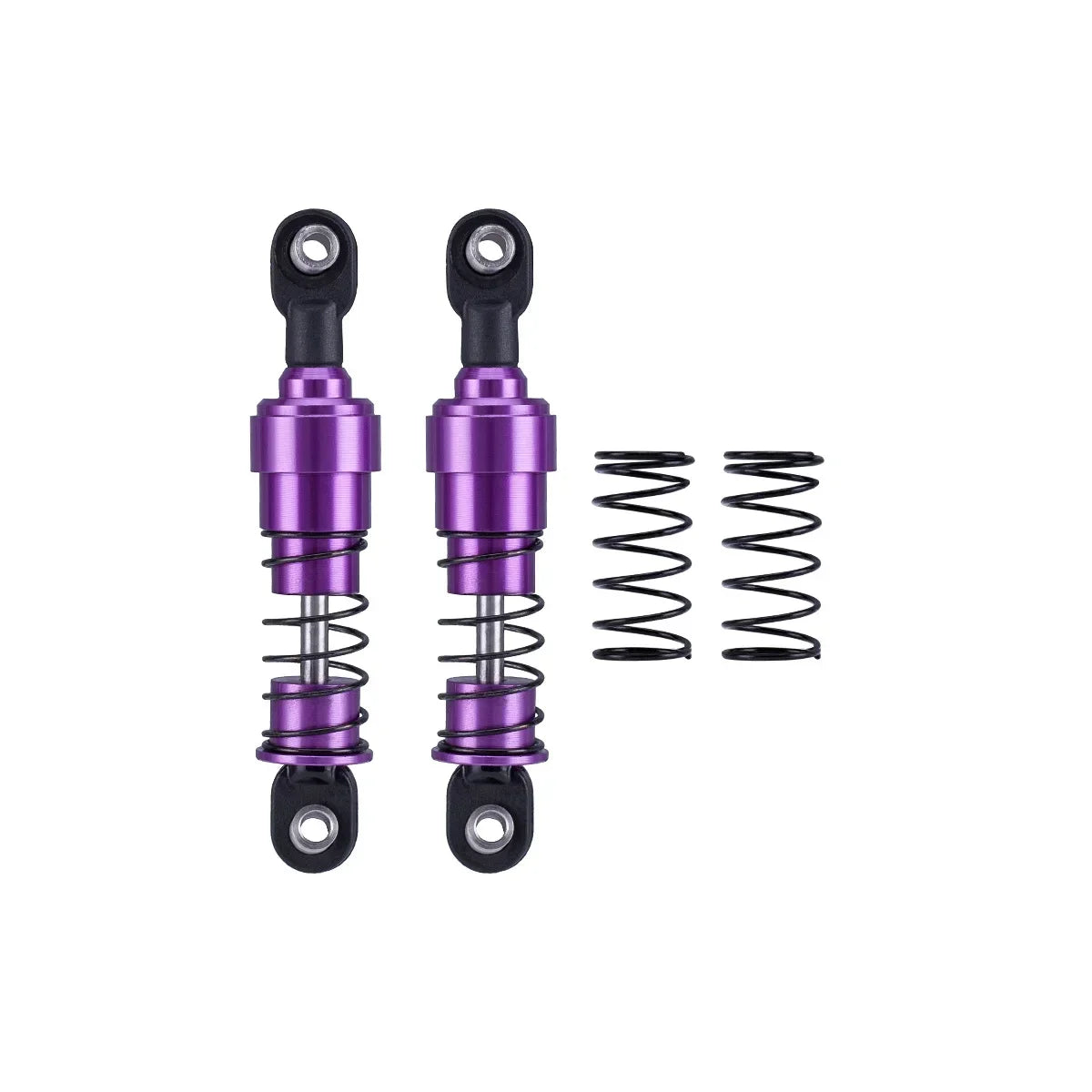 HooCrawler 75mm-115mm Big Bore Shocks with Oil Filled for 1/10 RC Crawler LCG Chassis Cheater Rigs Capra SCX10 TRX4 Gspeed V4
