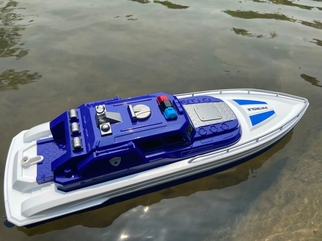 Super large remote control yacht 2.4G remote control ship model driven by two motors 70CM (27.5 inches) large hull outdoor lakes