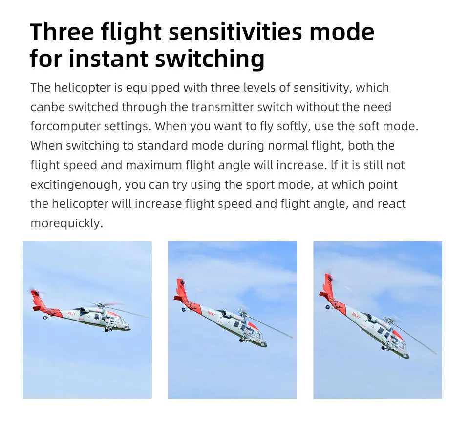 FLYWING MH-60 R Seahawk RC Helicopter LED light ACE ATT MH60R GPS helicopter MH60 rc helicopter 470 size MH60 Scale Helicopter