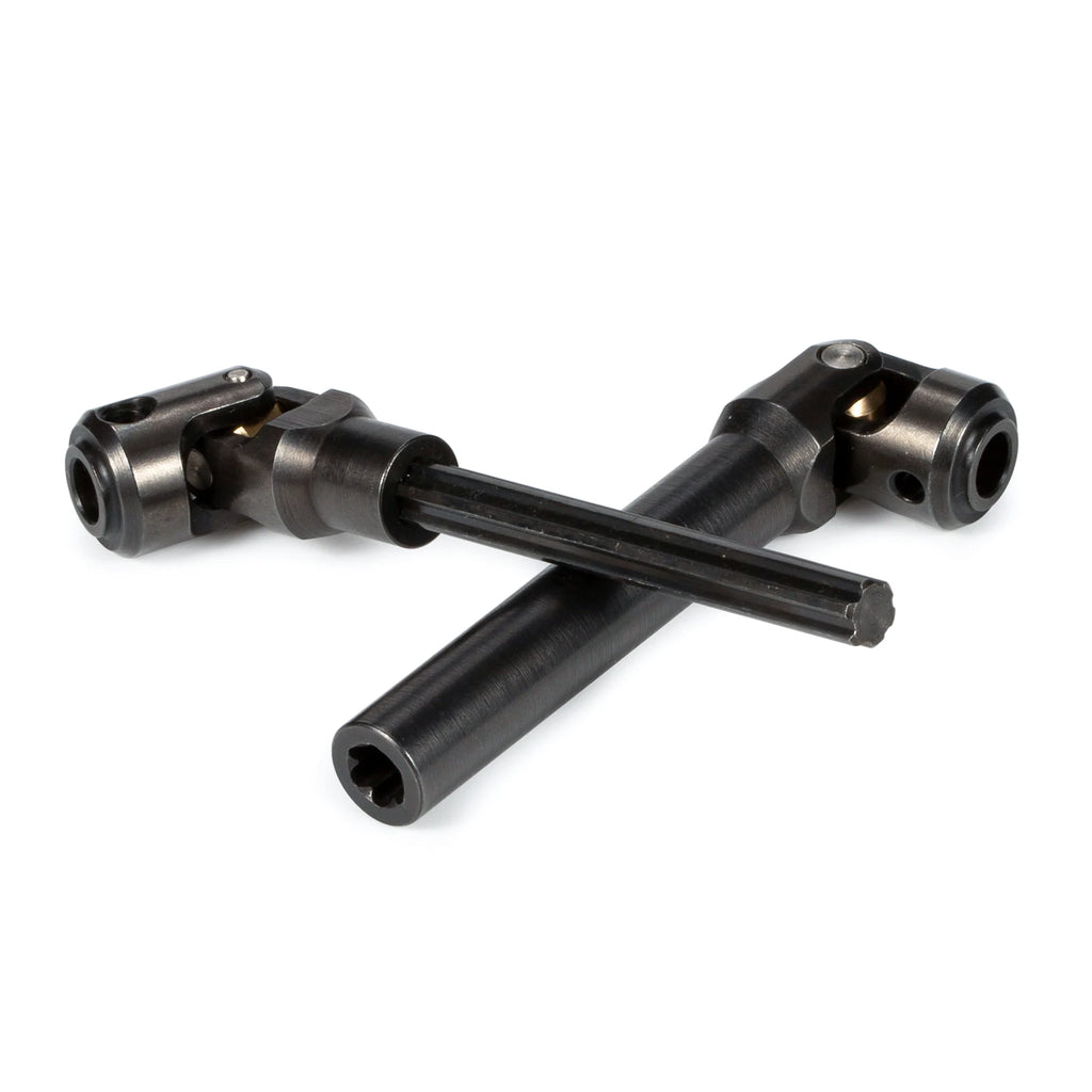 Hardened Steel Driveshaft Heavy-Duty RC Car Drive Shaft for 1/10 RC Crawler SCX10 II III Pro Wraith Capra RR10 TRX4 Element LCG