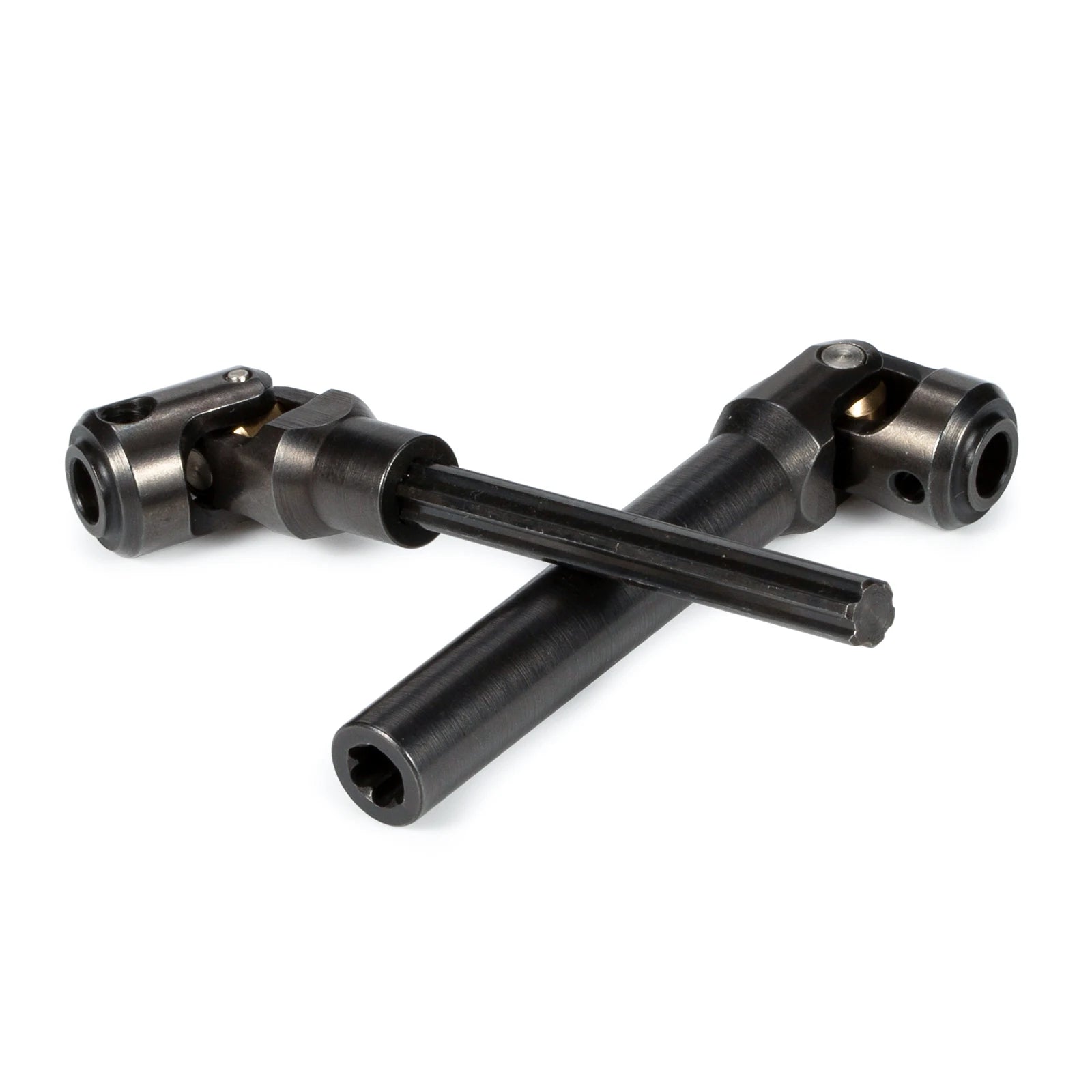 Hardened Steel Driveshaft Heavy-Duty RC Car Drive Shaft for 1/10 RC Crawler SCX10 II III Pro Wraith Capra RR10 TRX4 Element LCG