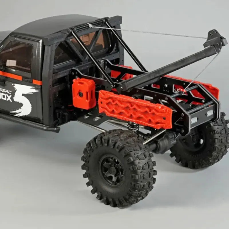 New Crossrc Emo X5 Foc Brushless 1/8 Rc Remote Control Model Cars Off-Road Crawler 4wd Road Rescue Vehicle Children'S Toy Gift