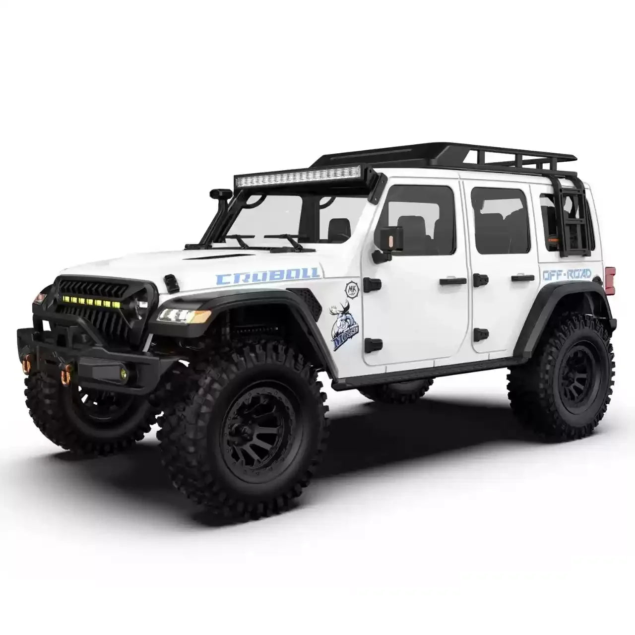 RLAARLO Croboll MK07 1/7 Scale Brushless RC Car 4WD Off-Road Electric Monster Truck for Adults Kids Remote Control Vehicle Gift