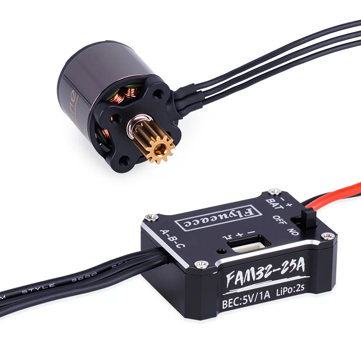 25A ESC 1212 3500KV TRX4M Outer Rotor Motor Brushless Combo for 1/18 RC Crawler TRX4-M Upgrade Accessories