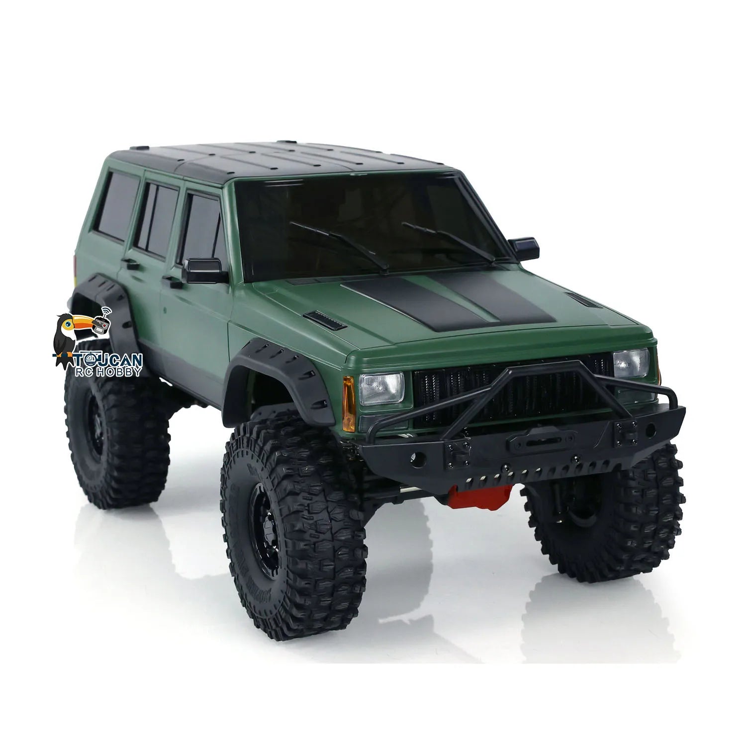 1/10 RC Off Road 4X4 Vehicles RC Crawler 4WD Truck Climbing Car Differential Lock Lights Remote Control Hobby Toys Model Gift