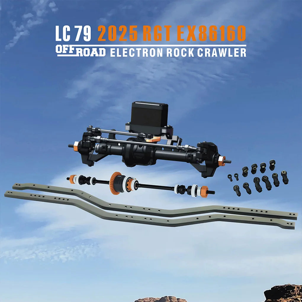 1/10 RGT EX86160 LC79 Lano Commander RC Car 4WD Simulation Remote Control Electric Off road Climbing Vehicle Model Gift