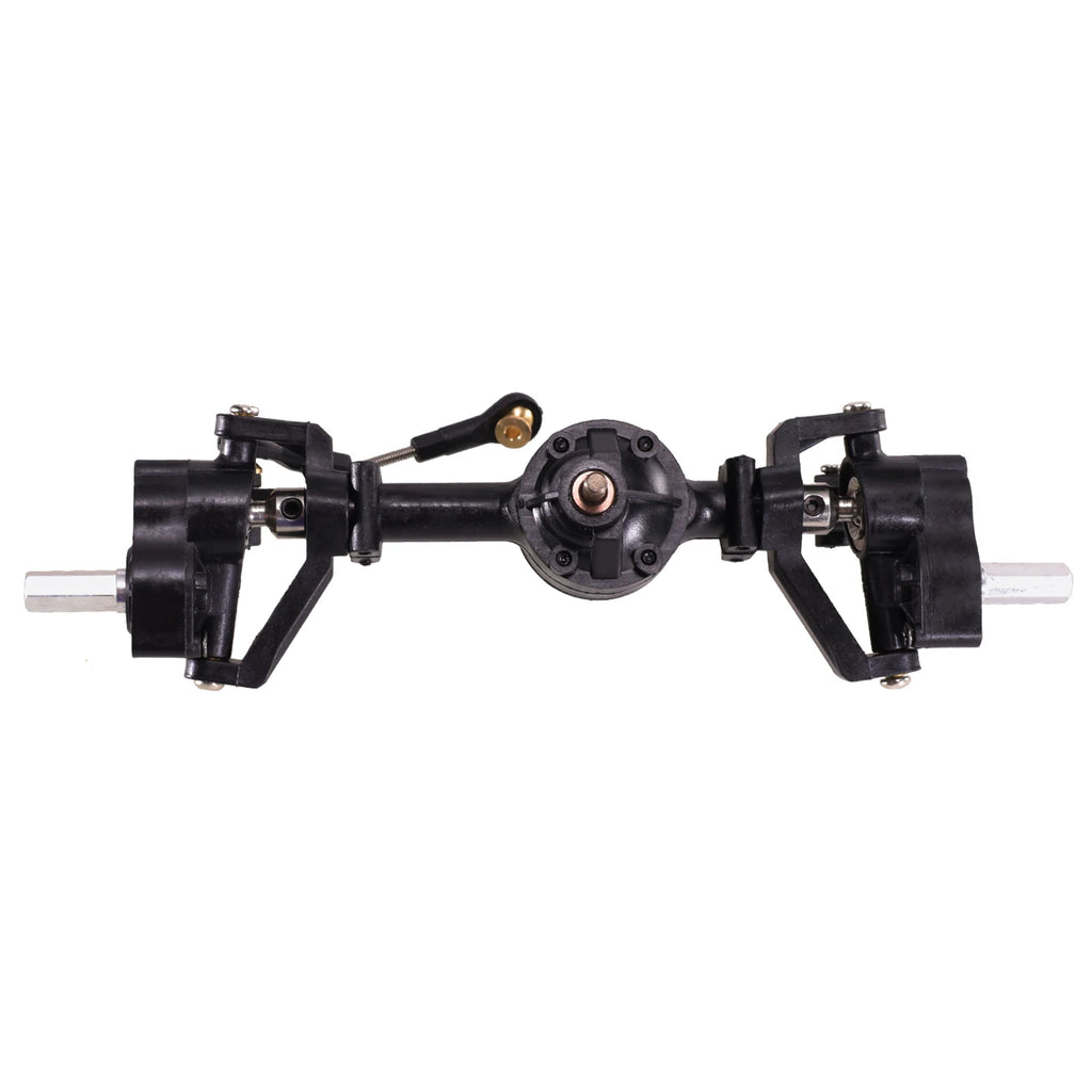 WPL C14 C24 C24-1 C34 C44 B14 B24 C64 C74 Front and Rear Portal Axle with Metal Drive Shaft 1/16 RC Car Upgrade Parts accessory