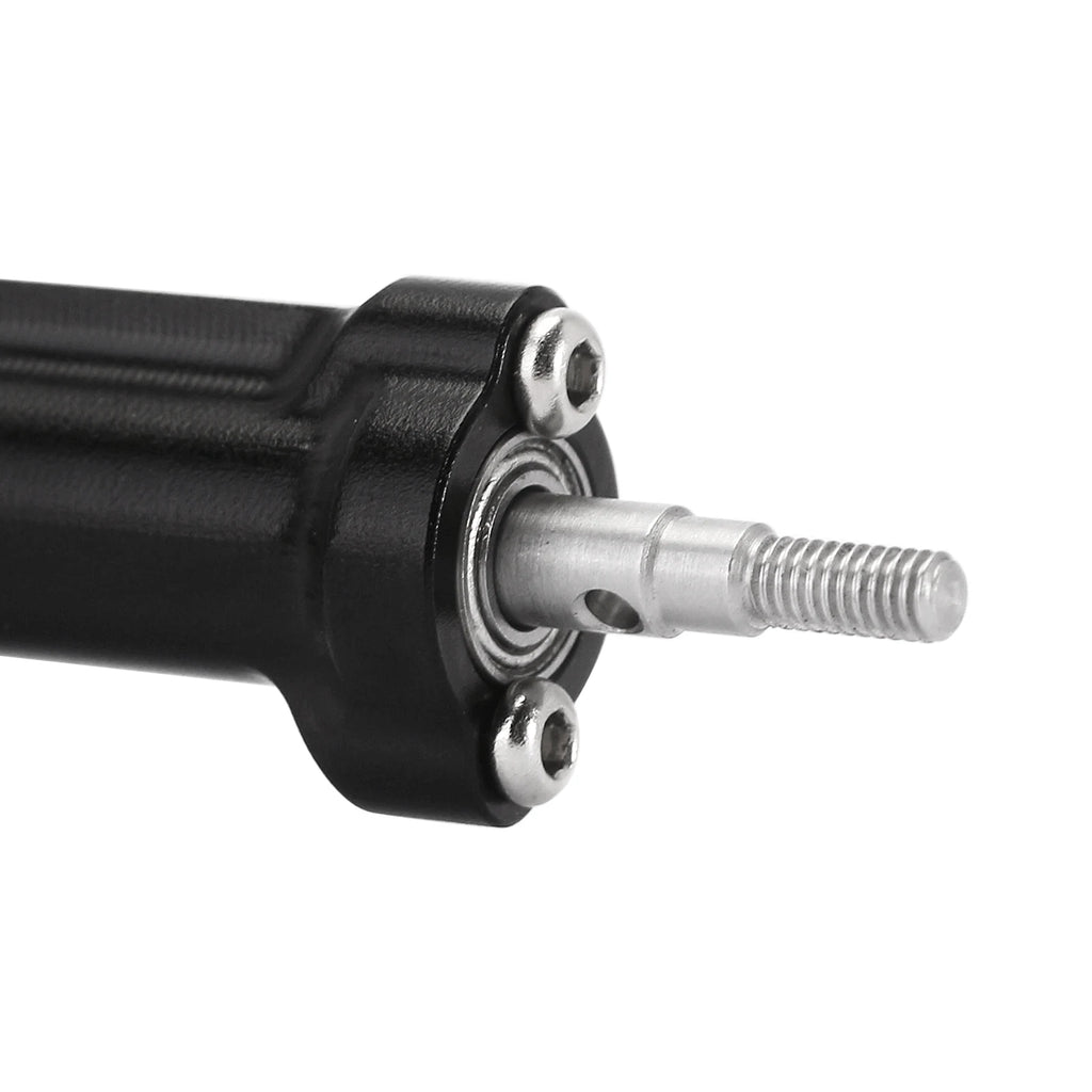 INJORA CNC Aluminum 4mm Extended Front Rear Complete Axles for 1/18 RC Crawler TRX4M Upgrade (4M-61)