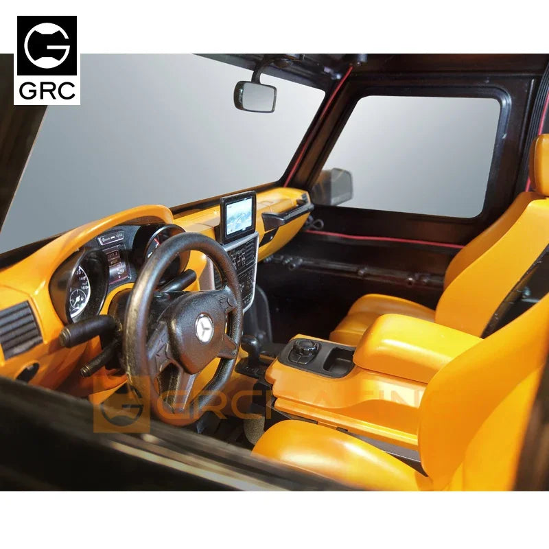 GRC 1/10 Benz Interior Full Set For Traxxas TRX4 G500 TRX6 G63 Body Simulation Upgrade parts accessories  #G161GR G161GY