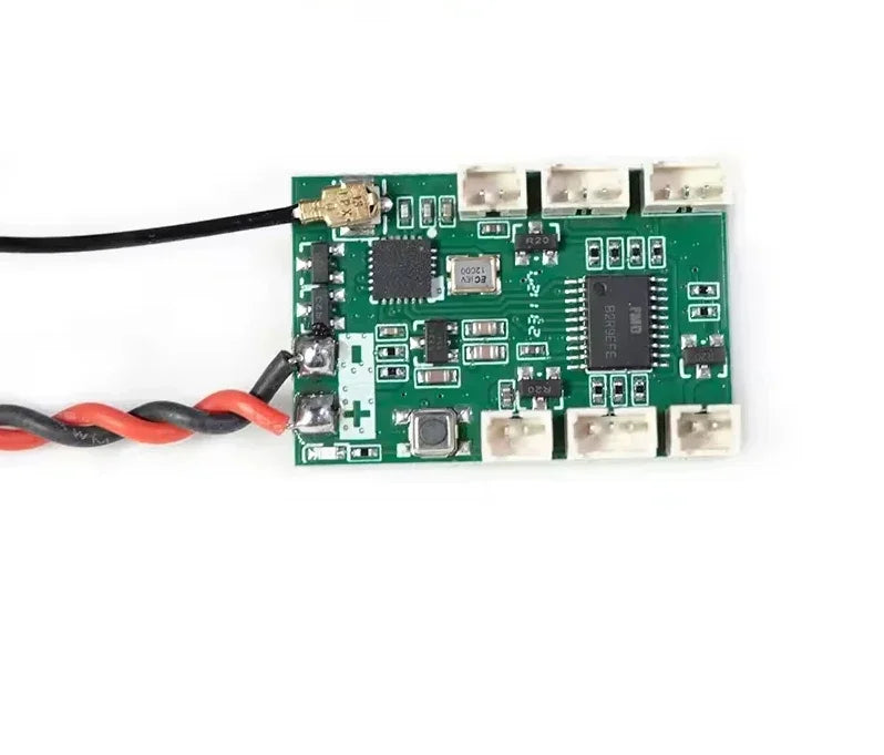 HOTRC 2.4Ghz F-04A F-06A F-08A F-01A F-04AT F-06AT F-08AT F-01AT with Gyro Light 4/6/8Ch Receiver for Hotrc Transmitter RC Parts
