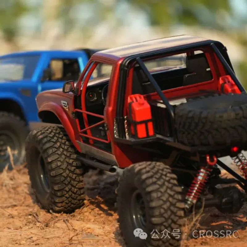 CROSSR Sg4 Half-Scale Sp4 Truck 1/10 Remote-Controlled Electric Four-Wheel-Drive Competitive Climbing Off-Road Vehicle Model
