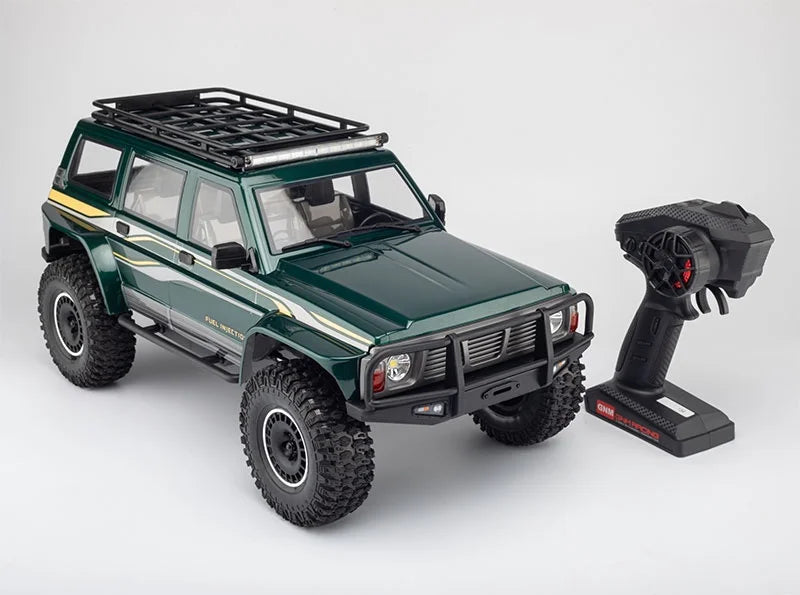 YK4107 Pro Brushless 1/10 Simulation Patrol RC Remote Control Brushless 4WD Differential Lock Climbing Car Off-road Vehicle Gift