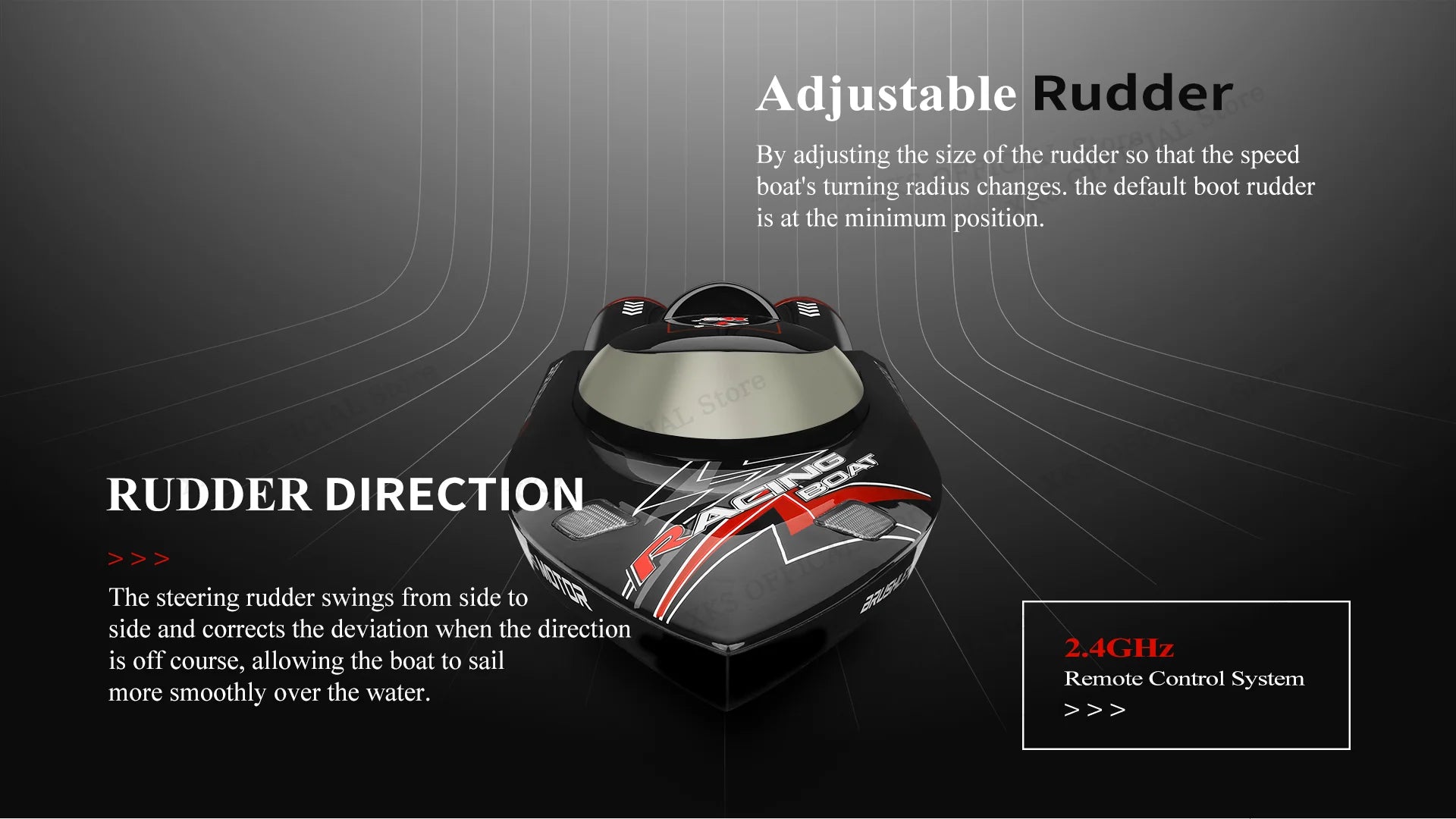 Wltoys WL916 RC Boat 60Km/H High Speed 2.4G Remote Control Brushless Motor Low Battery Alarm Electric RC Boat Toy Gift for Boy