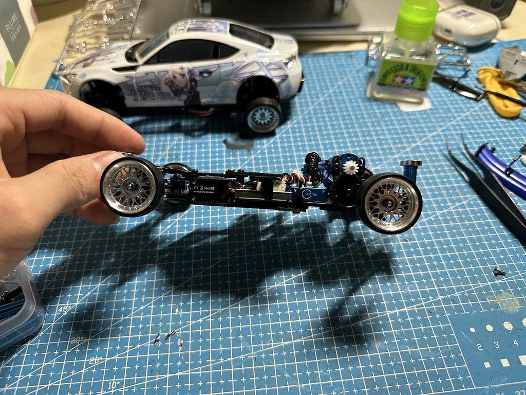 TG RACING RWD Rear Drive Drift Racing RC Car Frame Chassis 1/24 1/28 Remote Control Vehicle Screwdrivers and parts