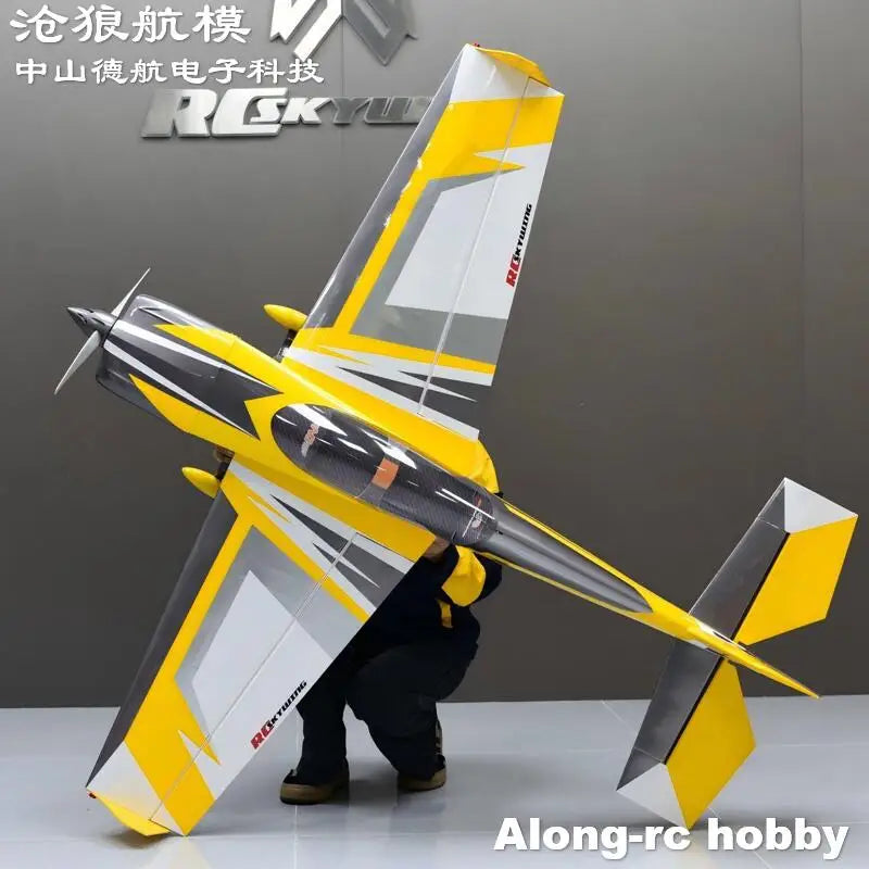 RC Skywing Wood Material  Plane RC 3D Airplane Models Hobby  60" 60 Inch 1524mm Wingspan Extra NG 70E EP GP Aircraft F3D Kit