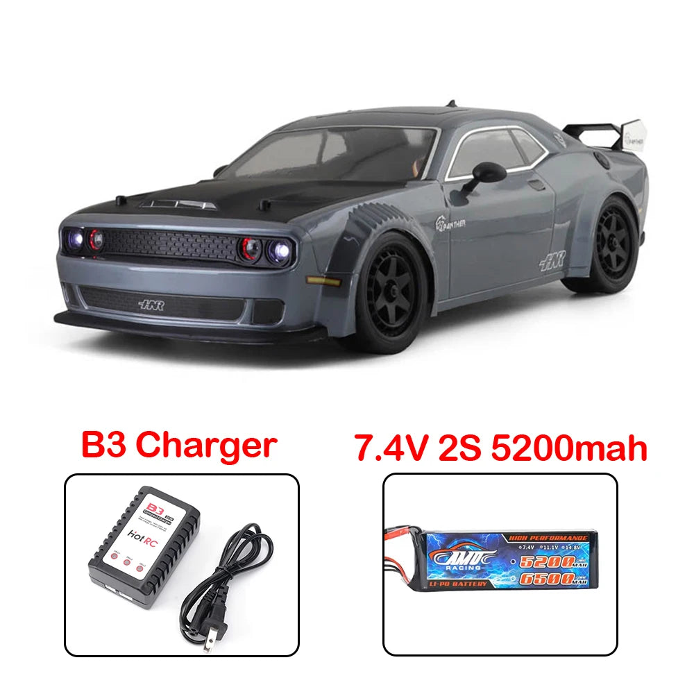 HNR H9802 4x4 Brushless RC On-Road Racing 1/10 Electric Remote Control Flat Running Drift Racing Car Adult Children's Toys