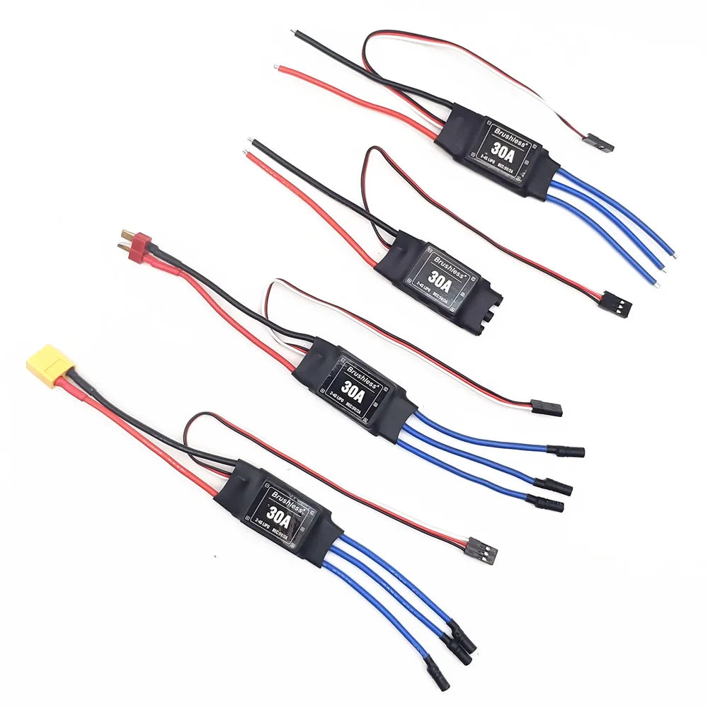 Brushless 40A ESC Speed Controler 2-4S With 5V 3A UBEC RC FPV Quadcopter RC Airplanes Helicopter F450 F550 S500 30A motor XT60