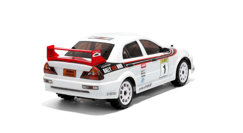 HNR RC Cars H9804 Rally Car 1/10 FOXHOUND 4WD Brushless Electric Realistic RC Rally Car Model 90% RTR Perfect for RC Enthusiasts