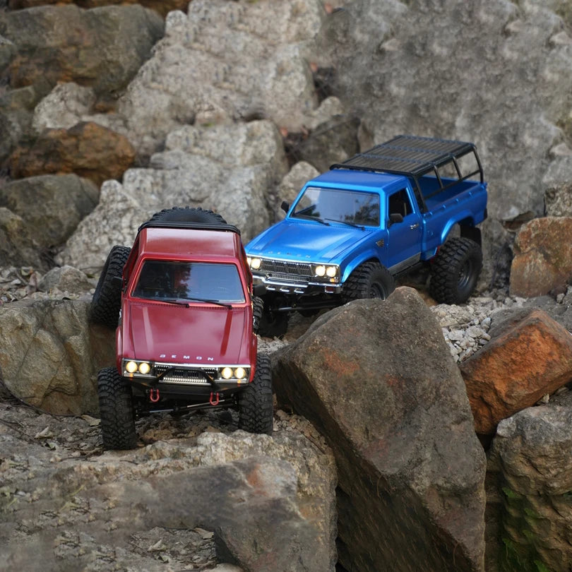 Crossrc Demon Sg4/Sp4 1/10 Rc Car Climbing Car Remote Control Vehicle Simulation Off-Road Vehicle Model Rtr/Kit Model Toy Gift