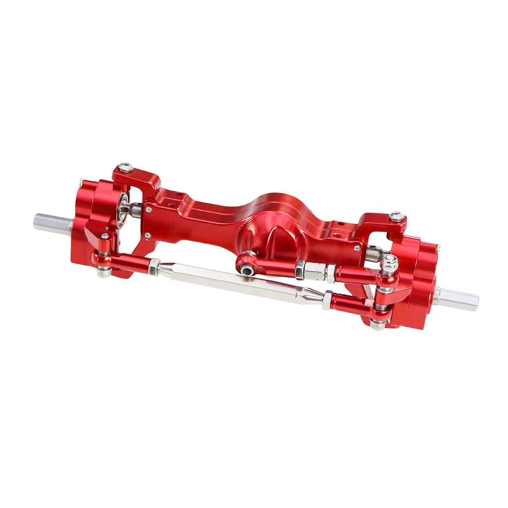 WPL C74 CNC Aluminum Front Rear Portal Axle Set Complete Axles For RC Car 1/16 WPL C14 C24 B14 B24 B16 B36 C64 C64-1 1/10 C74-1