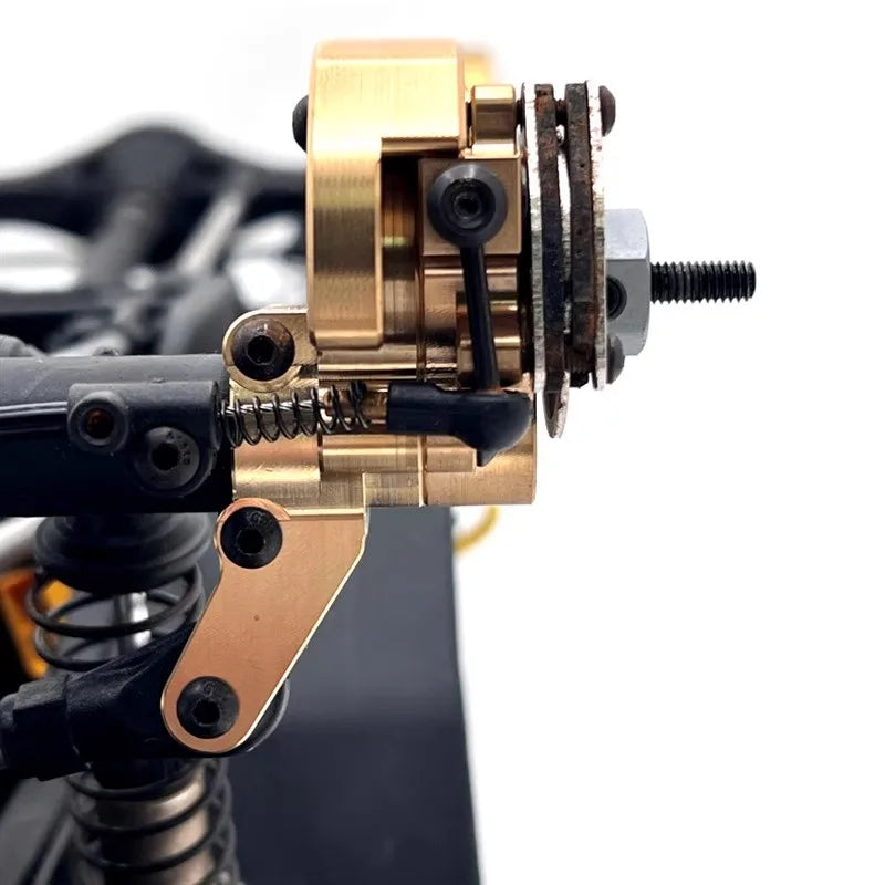 Yikong 4106 YK4107 RC 1/10 Remote Control car brass counterweight front axle steering cup rear wheel seat fittings