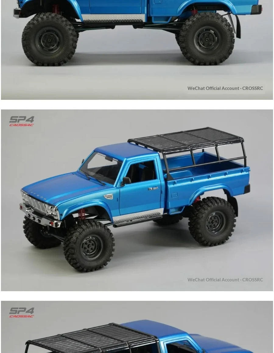 CROSSR Sg4 Half-Scale Sp4 Truck 1/10 Remote-Controlled Electric Four-Wheel-Drive Competitive Climbing Off-Road Vehicle Model