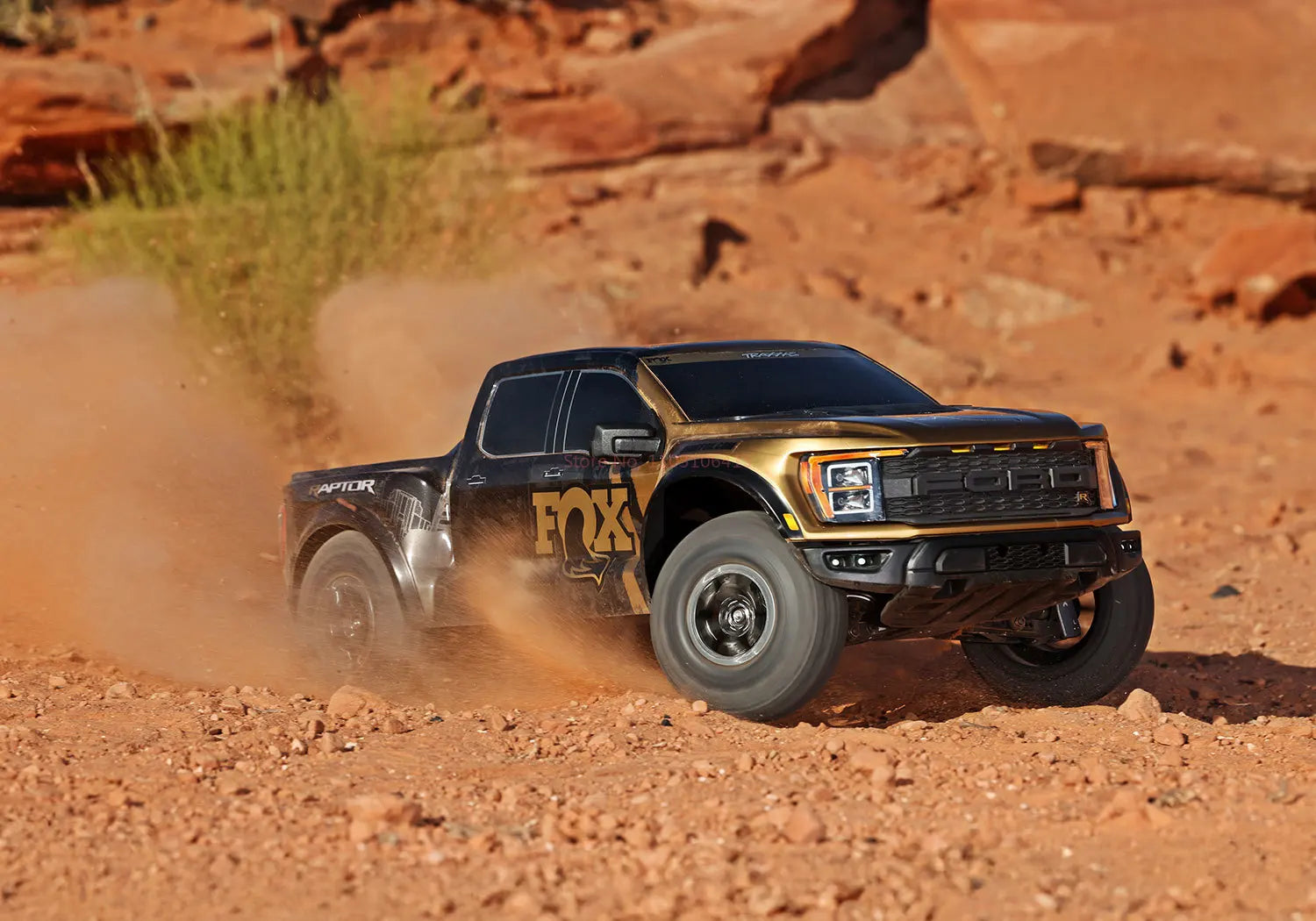 Traxxas 1:10 Raptor R 4*4 F150 Ultimate Four-Wheel Drive Brushless Short Card Remote Control Off-Road Vehicle Desert Short Card