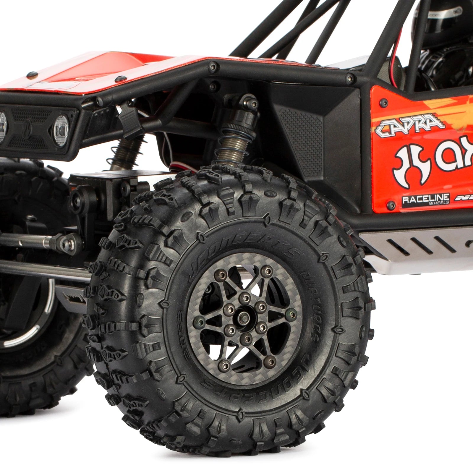 1.9 Inch Carbon Fiber Portal Beadlock Wheels Rims for 1/10 RC Crawler lightweight design GSPEED LCG Chassis Capra SCX10 Pro TRX4