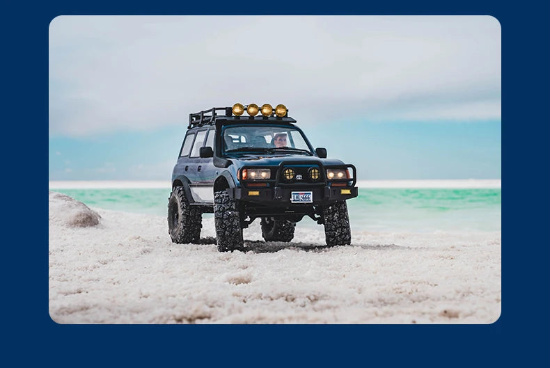 Fms Fcx10 Toyota Land Cruiser 1/10 Lc80 Pro V2 External Rotor Brushless Remote Control Off Road Climbing Vehicle 4wd Dual Speed