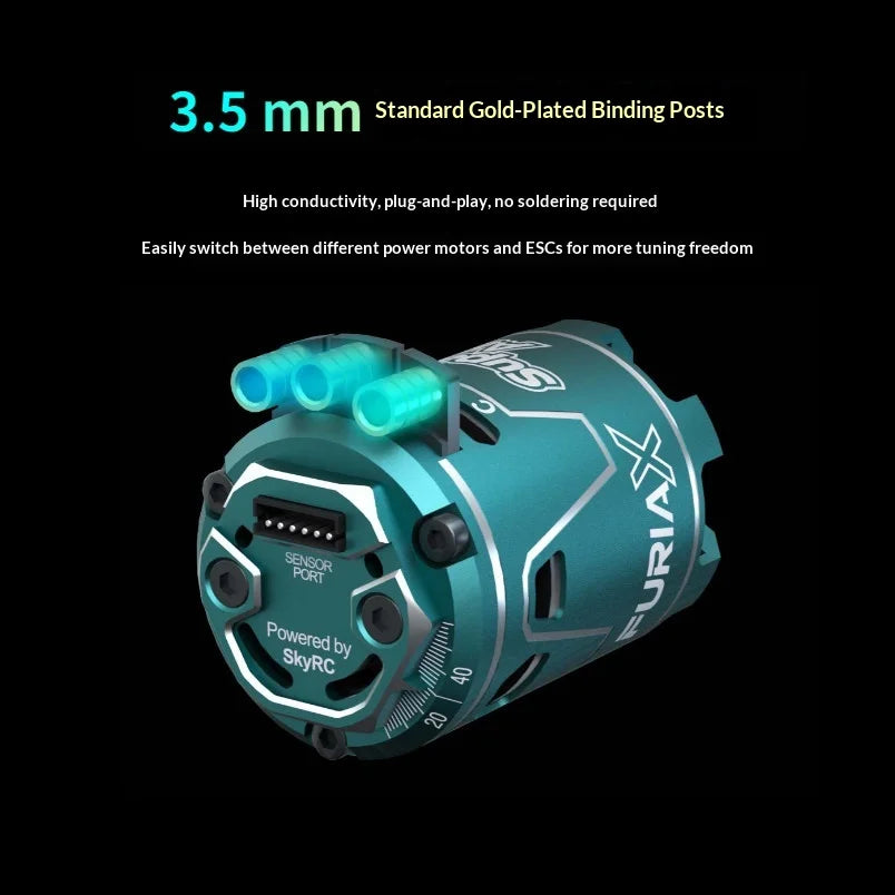 SKYRC FuriaX 1/10 RC Car Supa Agile 540 3650 Sensorless Brushless 3880/3050KV Motor For 1/10 Drift Car RC Cars Chilren's Gifts