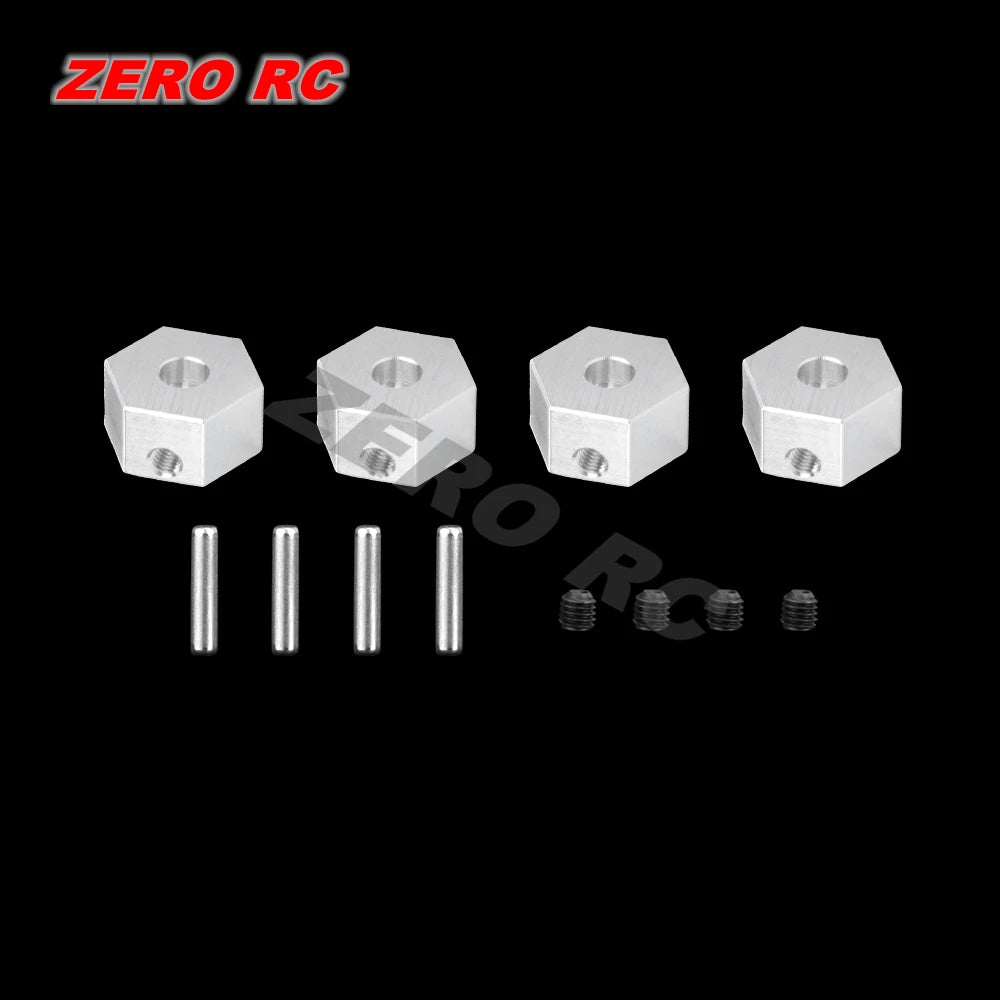 12mm Metal Wheel Hex Hub 5/6/7/8/9/10mm Offset Adapter For 1/10 1/12 HSP Wltoys AXIAL SCX10 II III CAPRA RGT FMS D90 RC Car Axle