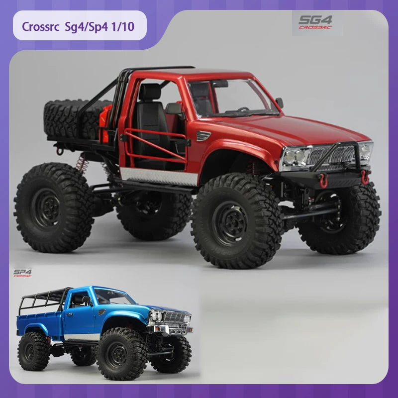 Crossrc Demon Sg4/Sp4 1/10 Rc Car Climbing Car Remote Control Vehicle Simulation Off-Road Vehicle Model Rtr/Kit Model Toy Gift