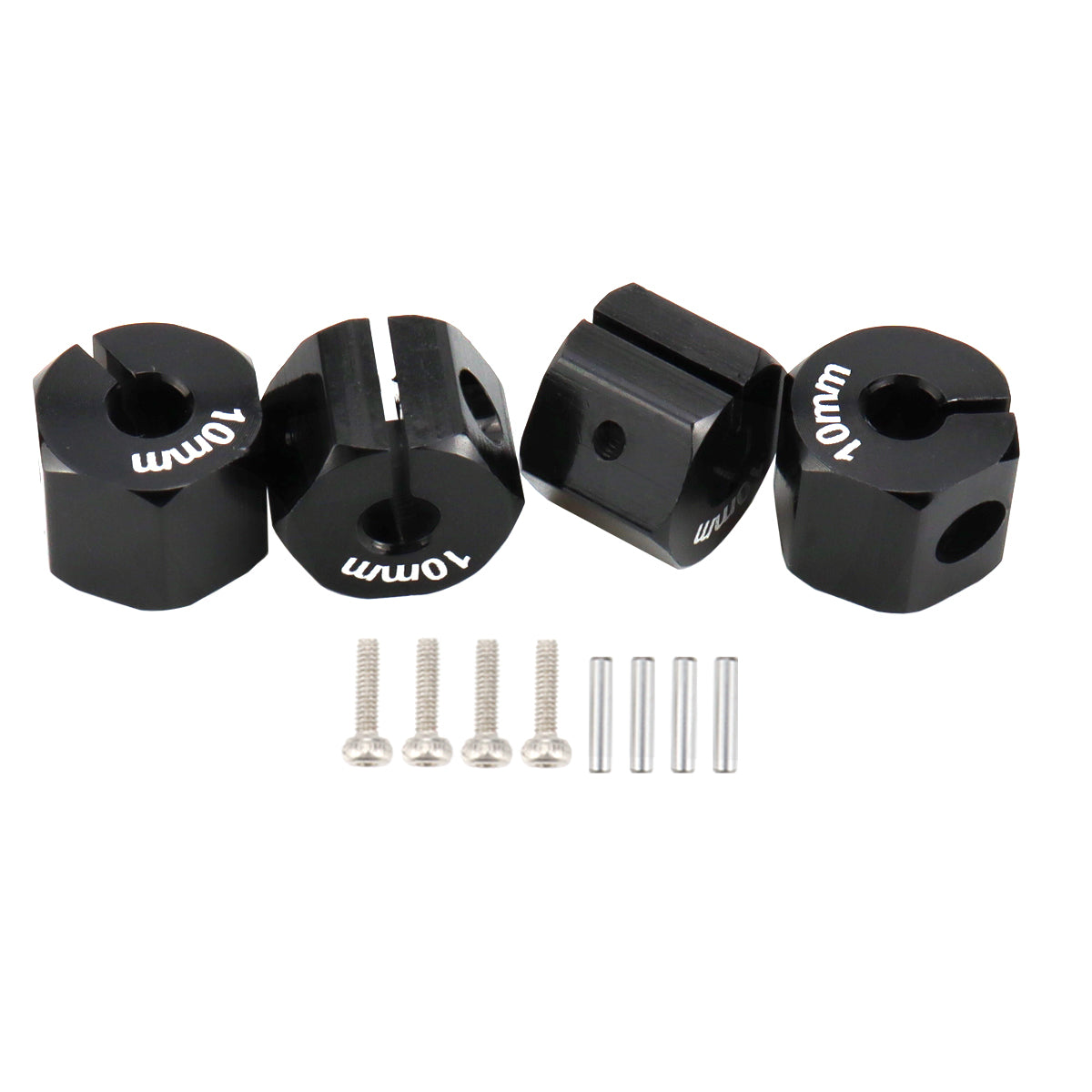 Aluminum 5/6/7/8/9/10/11/12mm Adapter Hex 12mm Drive Hub with Pin Screws for RC Auto Track Truck HSP HPI Tamiya Traxxas Slash