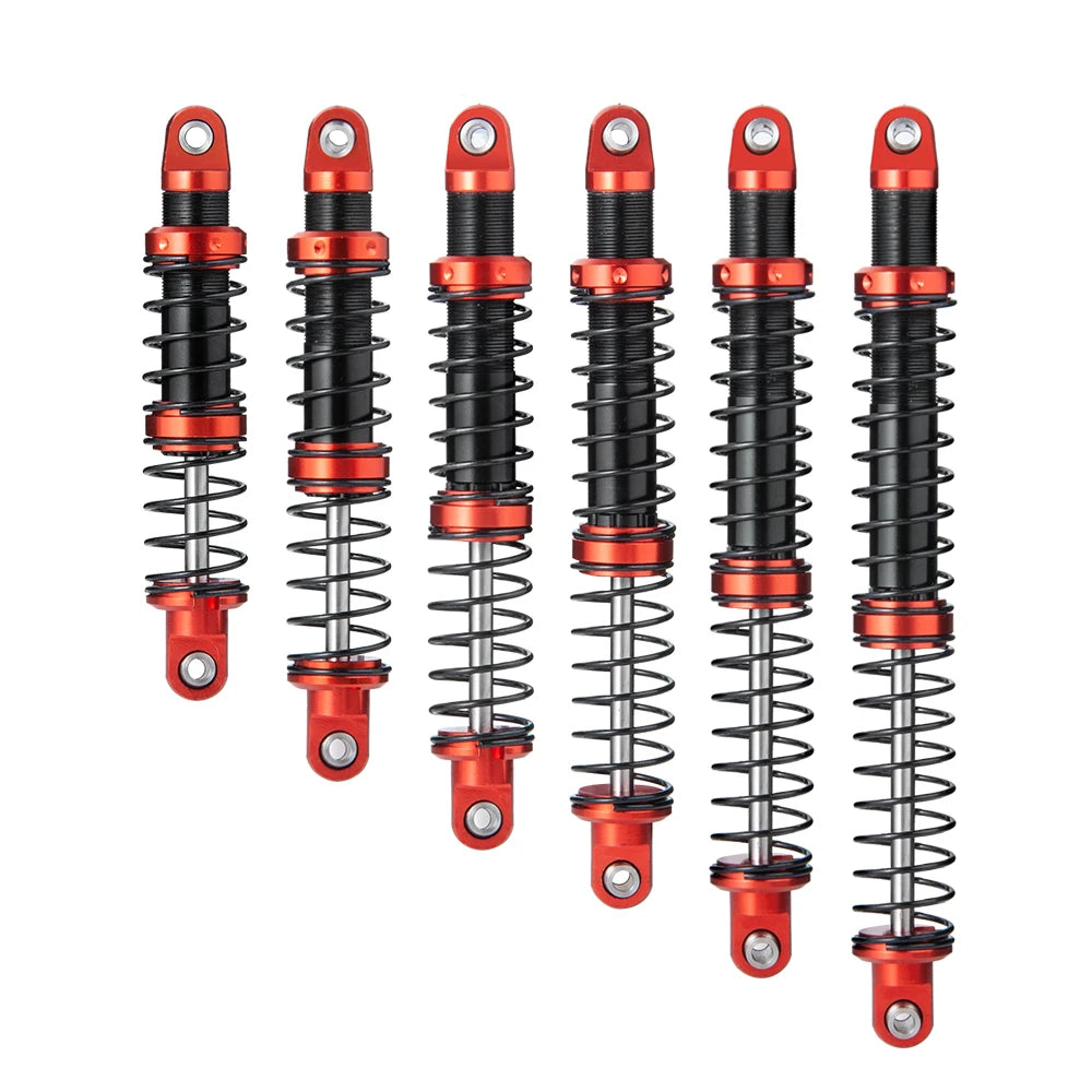 AXSPEED Metal Shock Absorber Oil Damper 75/85/95/105/115/125mm for 1:10 RC Crawler Car Axial SCX10 CC01 Wraith TRX4 TRX6 D90