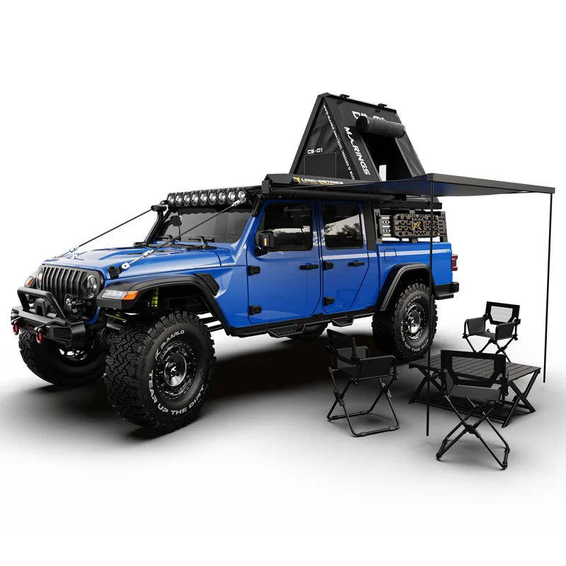 RLAARLO JK07 Pro RC Cars Off-Road 1/7 Scale Electric RC Crawler with Two-Speed Transmission, Model Car Gift for RC Enthusiasts