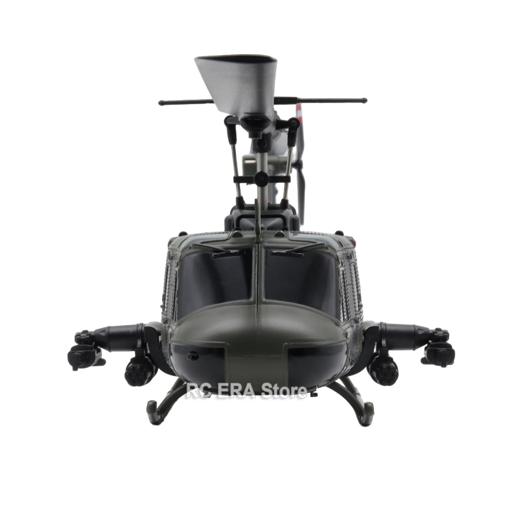 RC ERA C032 UH1 Huey Weathered Marine 6ch RC Helicopter with Optical Flow TOF Auto Stabilized Remote Control Hobby Toys for Boy