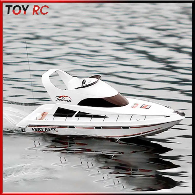 Remote Control Boat High-Speed Speedboat Model Boat Simulation Yacht Rowing Boat Model Remote Control Speedboat Toy Boat Airship